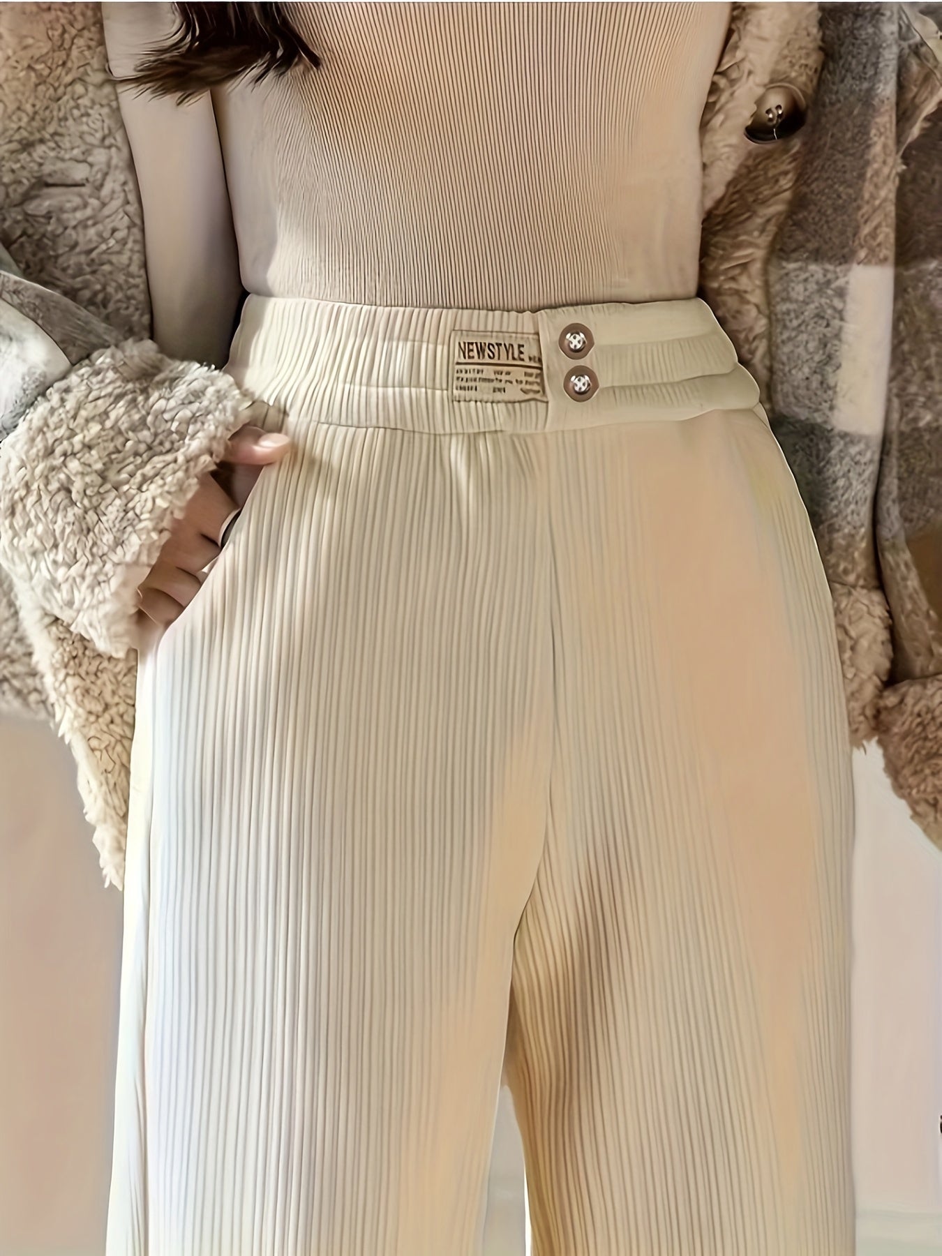 Myrthe | Elegante Rechte Pijpen Broek