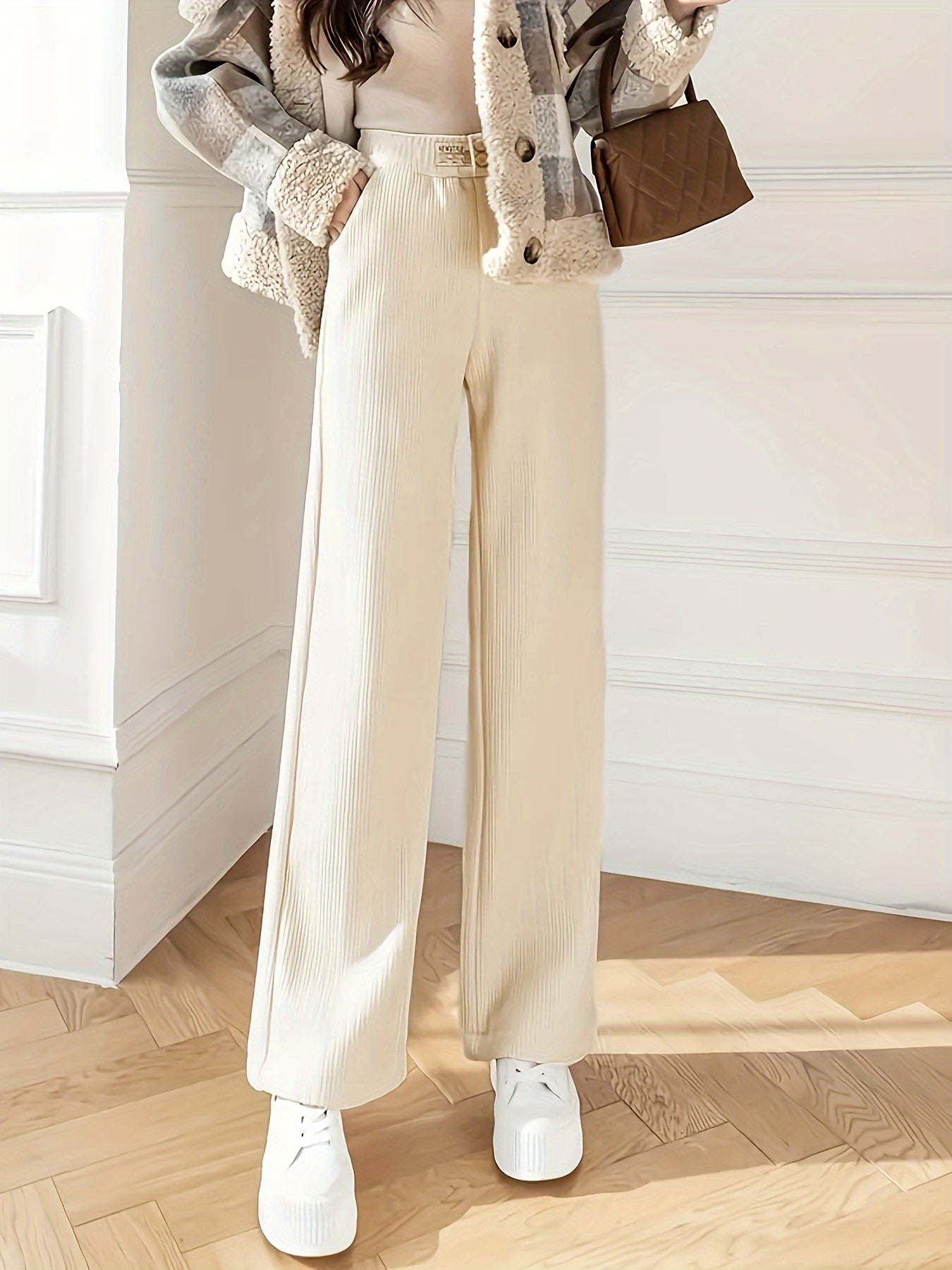 Myrthe | Elegante Rechte Pijpen Broek