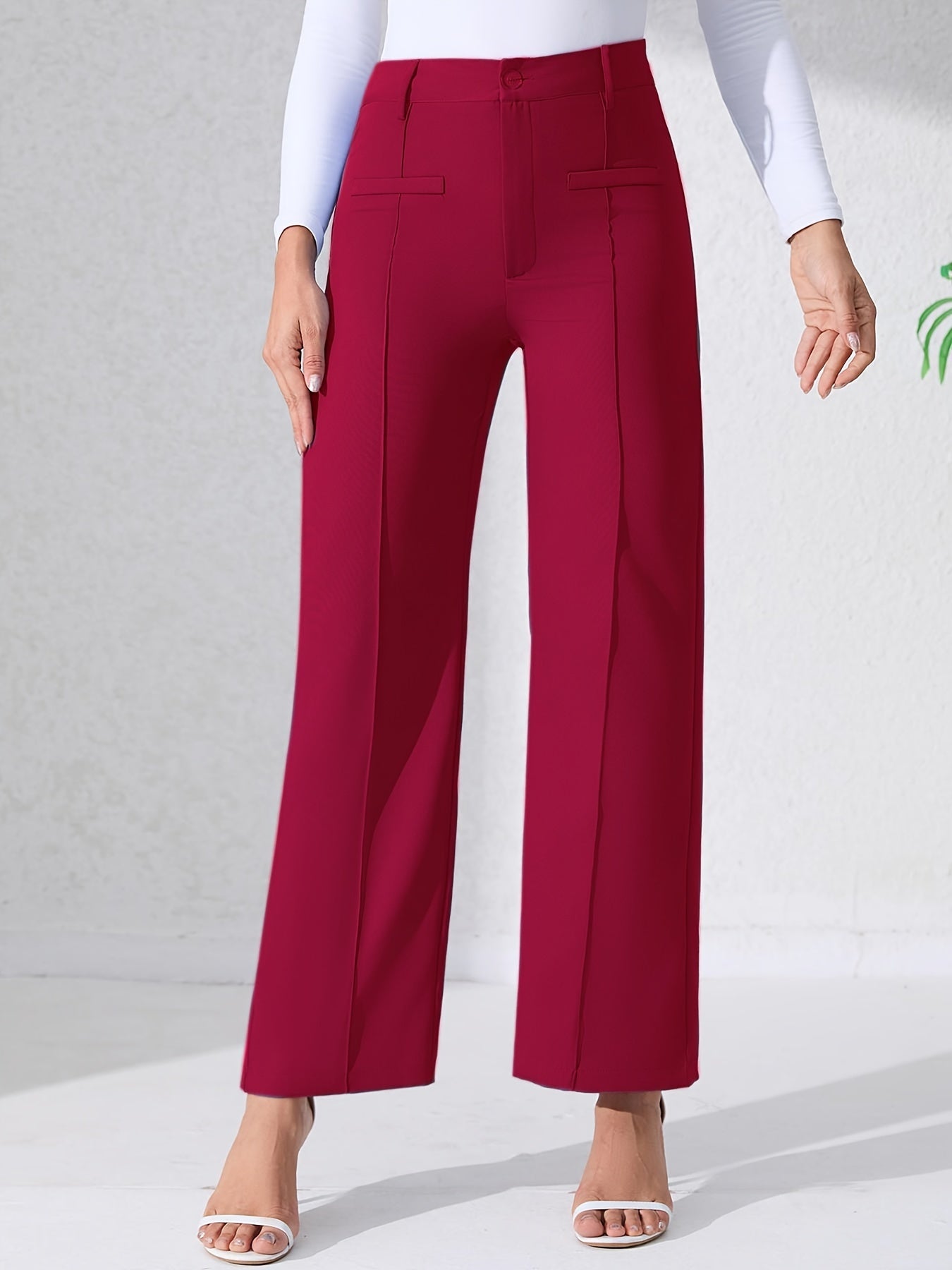 Hoge Taille met Wijde Pijpen