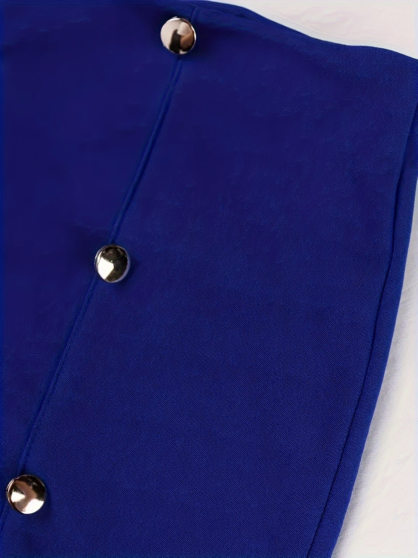 Sophie | Elegante slanke broek met knoopdecor