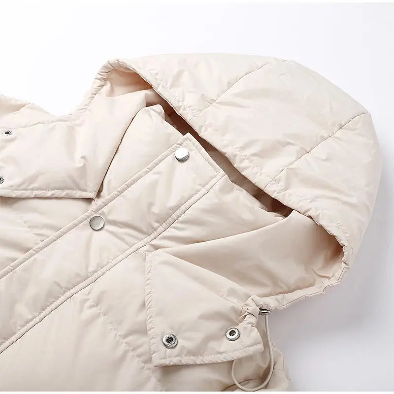 Abigail – lange gewatteerde winterjas Levouré
