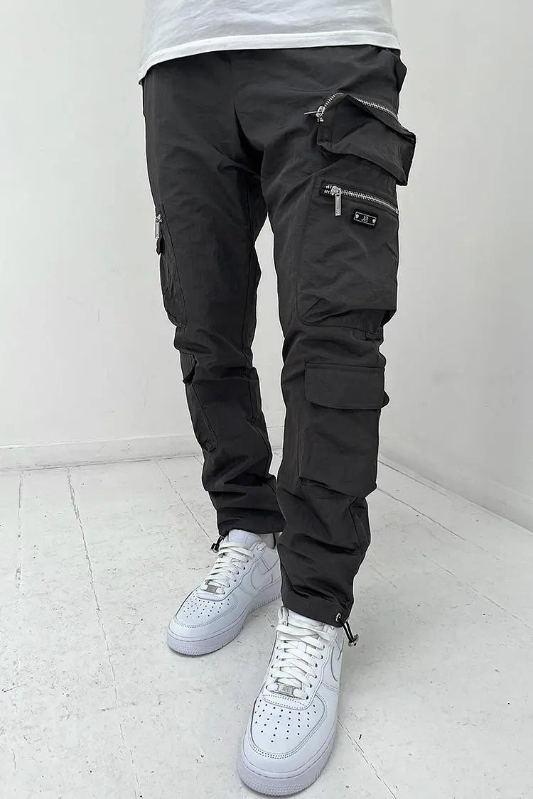 Alex - Heren Cargo Broek met Ritssluiting