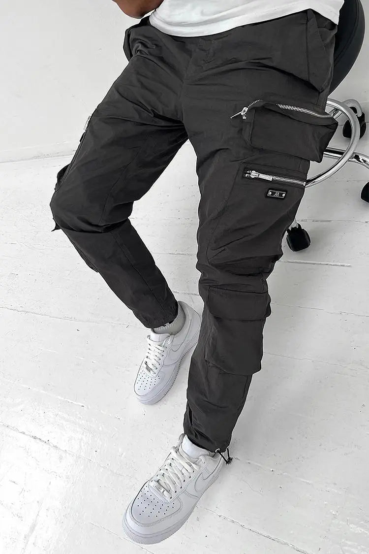 Alex - Heren Cargo Broek met Ritssluiting
