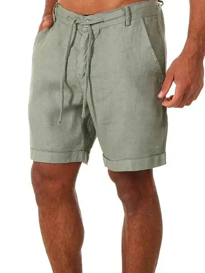 Kalio - Korte linnen short voor heren Levouré