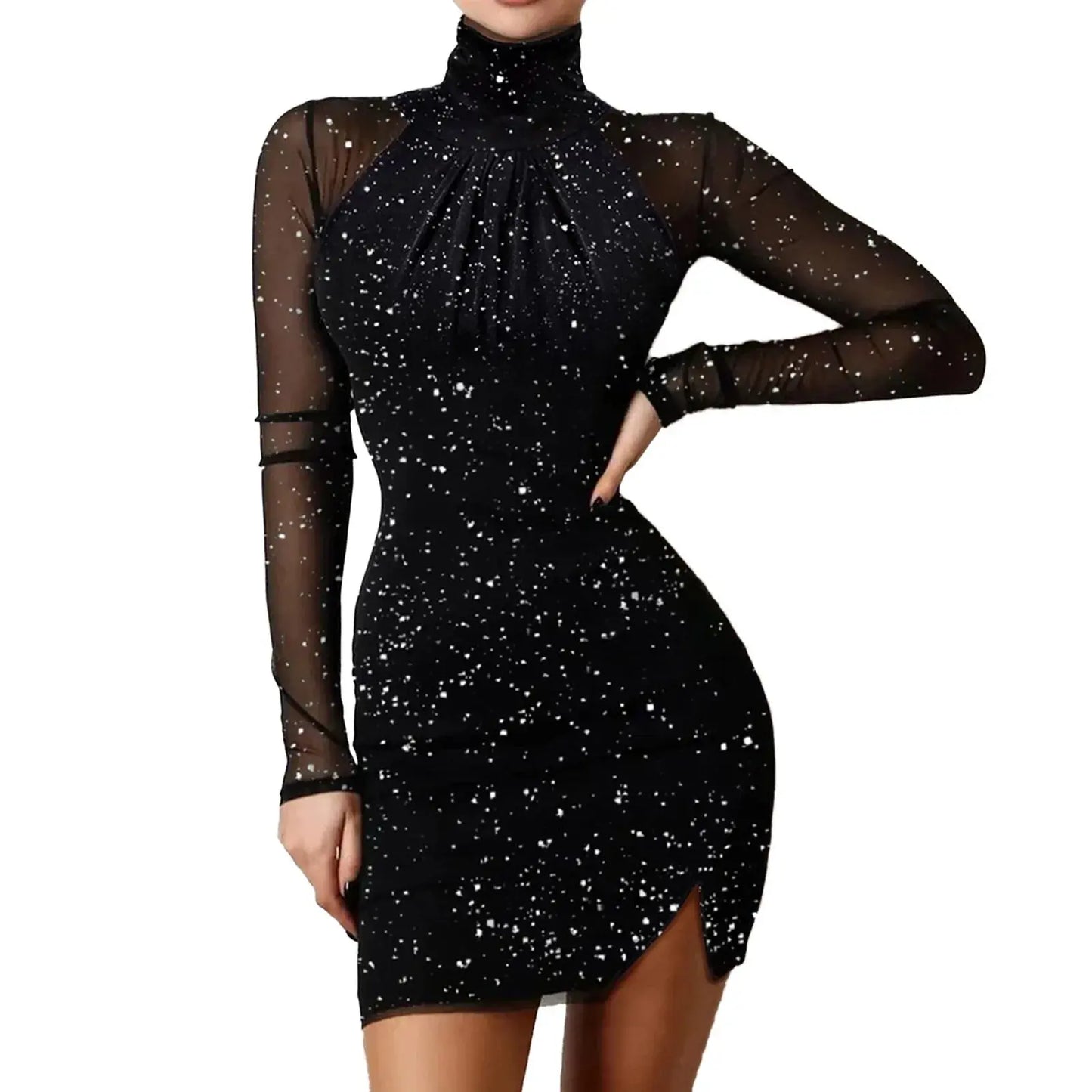 Mini mesh - Party Dress Levouré