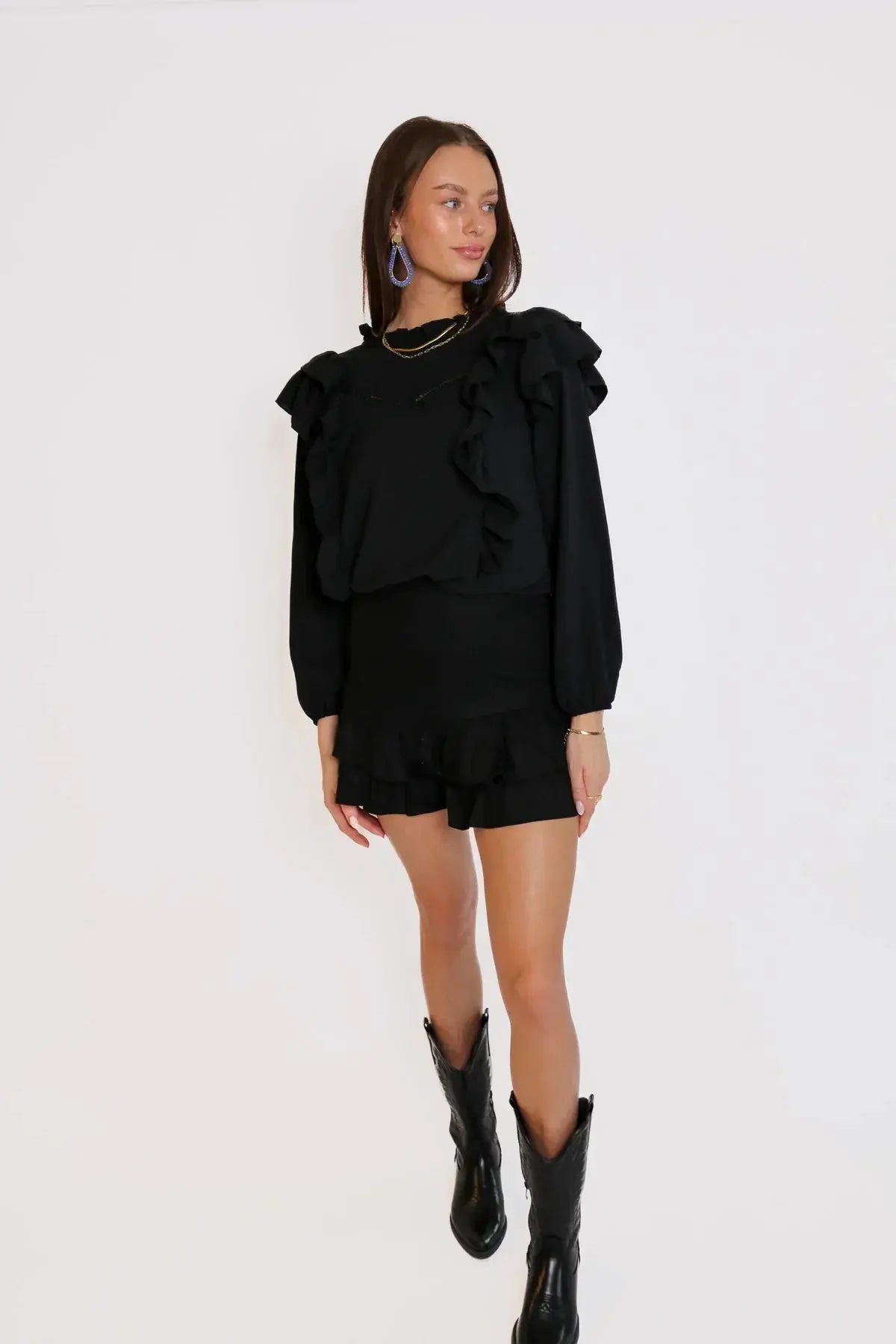 Refined Ruffle - Rok Levouré