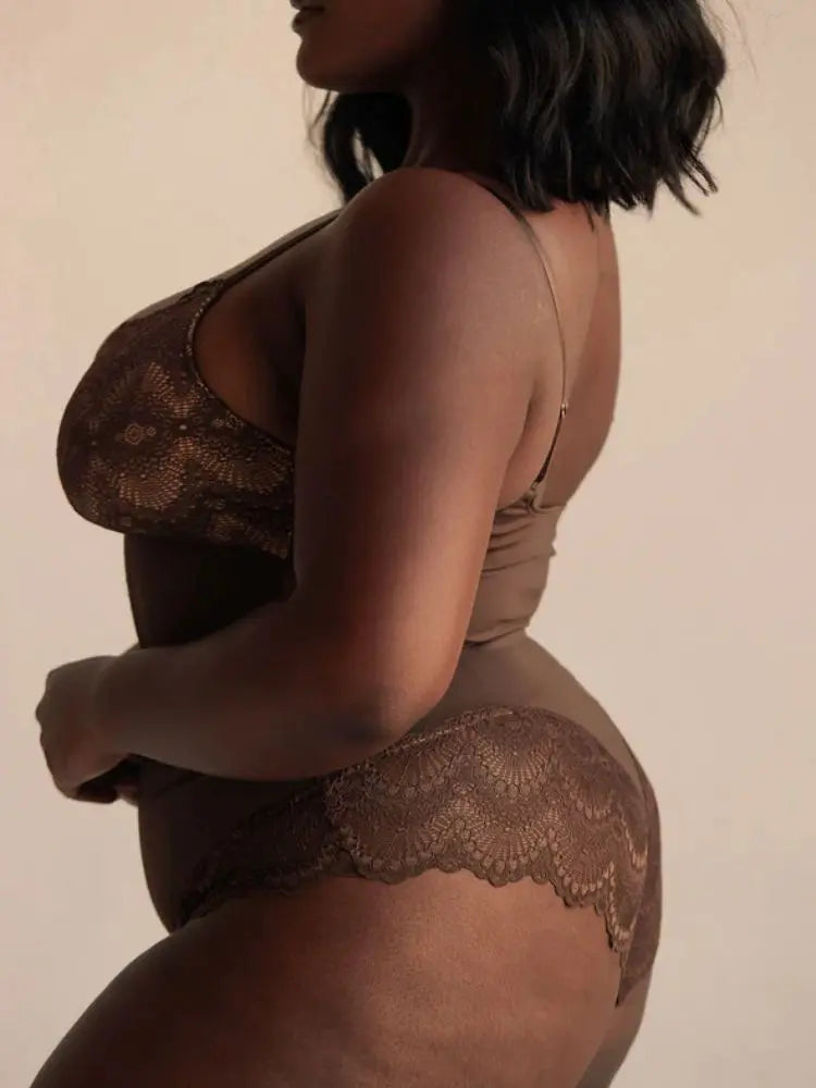 Rosaline - Kanten Shapewear Bodysuit Levouré