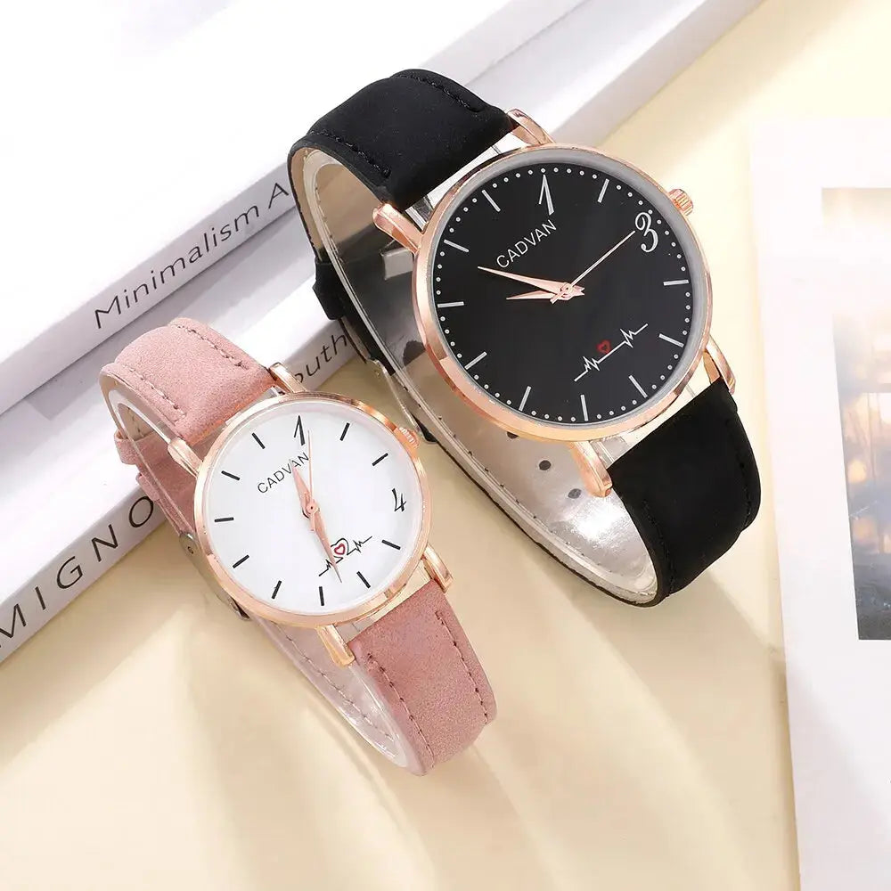 Set van 4 Minimalistische Kwartshorloges voor Vrouwen Levouré