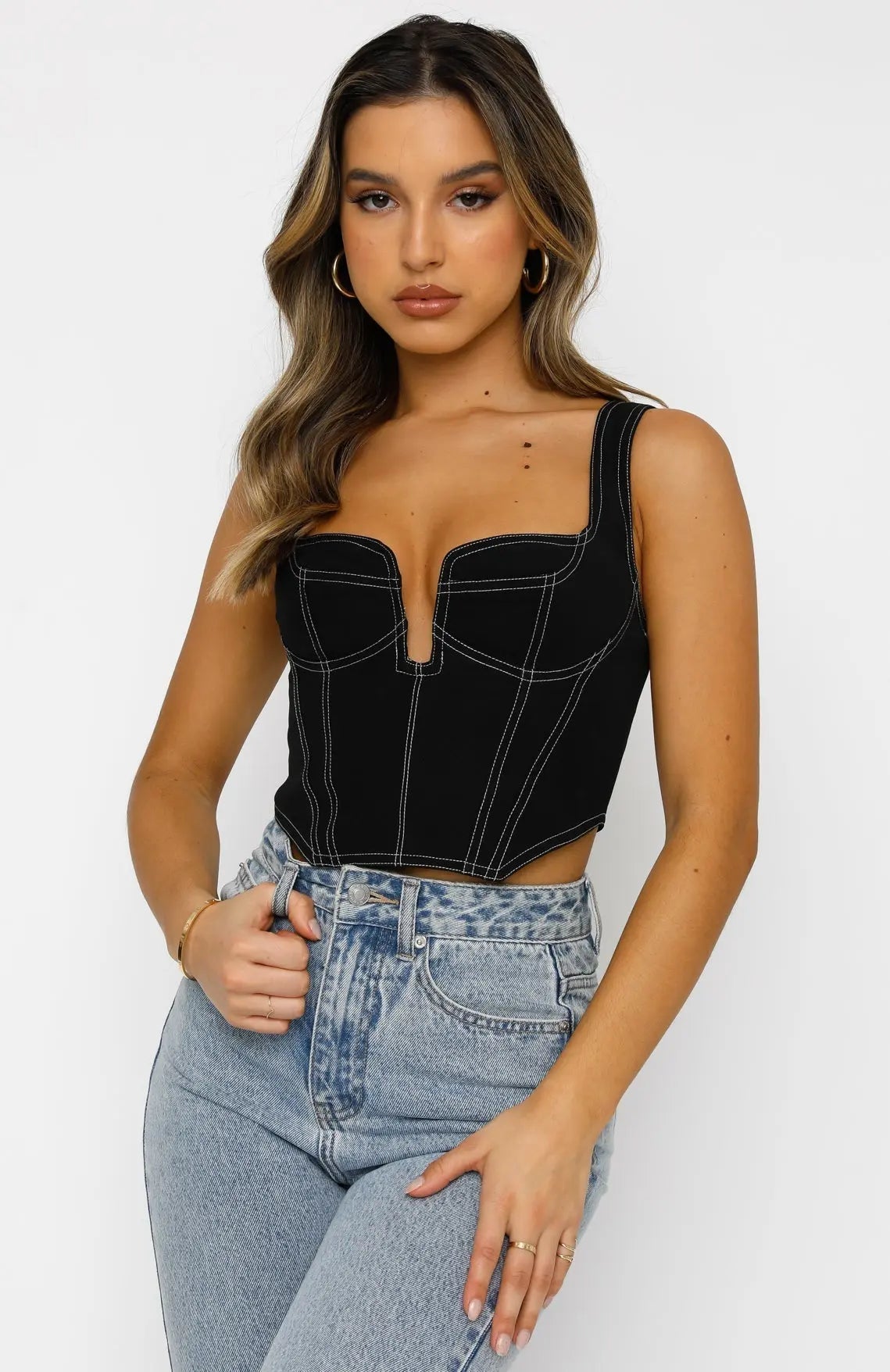 She's The One - Bustier Black Levouré