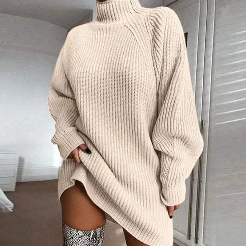 Sienna - Long Turtle Neck Sweater Levouré