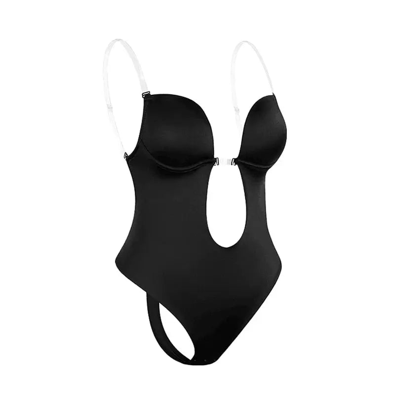 V-Neck Backless body Levouré