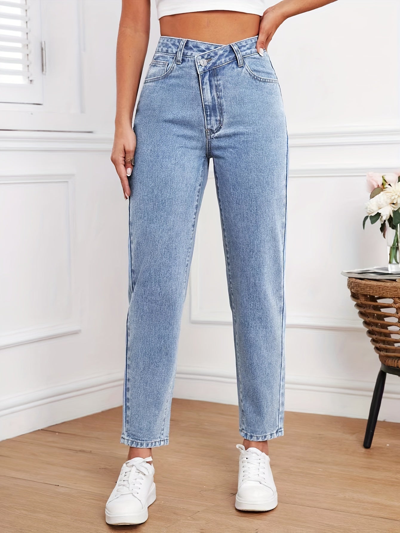 Yuna | Modieuze Hoge Taille Jeans