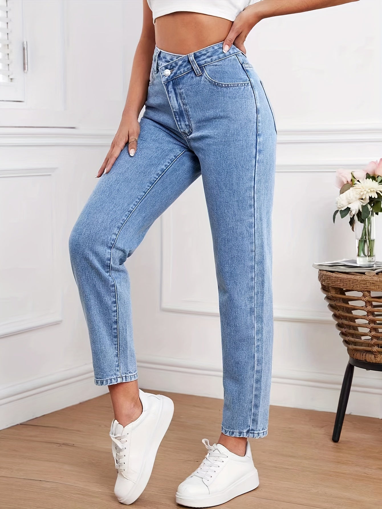 Yuna | Modieuze Hoge Taille Jeans