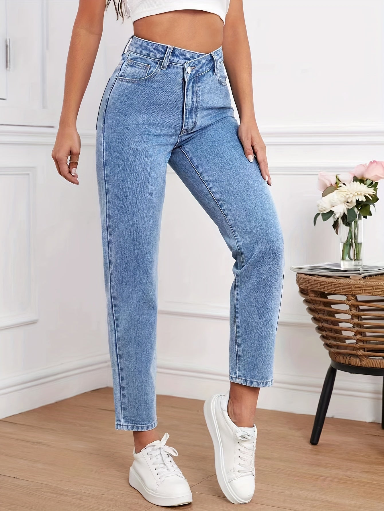 Yuna | Modieuze Hoge Taille Jeans
