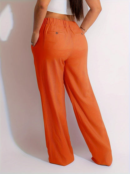 Lisanne | Casual Hoge Taille Broek