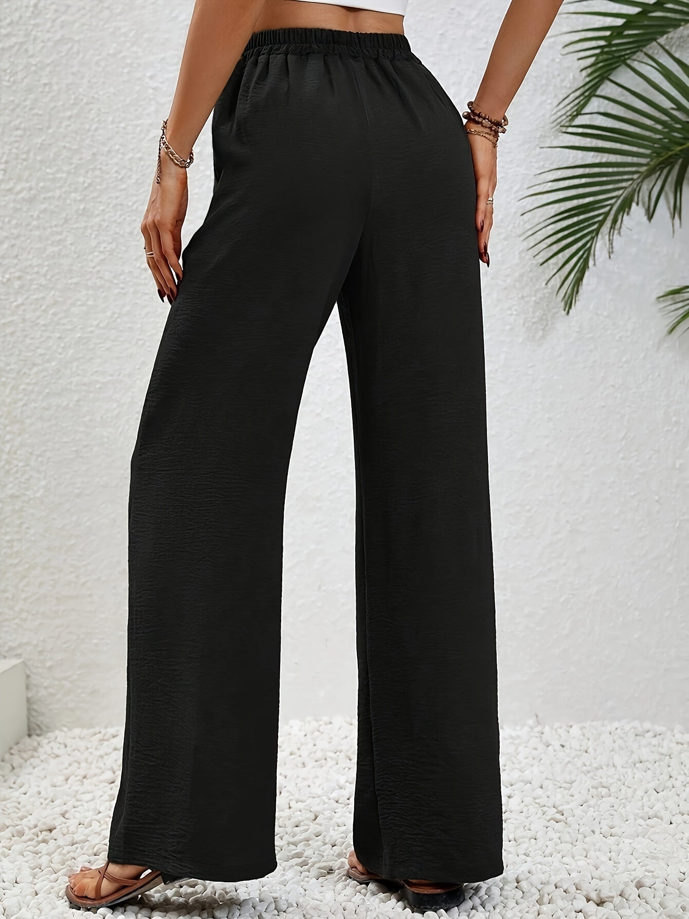Nine | Hoge Taille Wijde Pijpen Broek