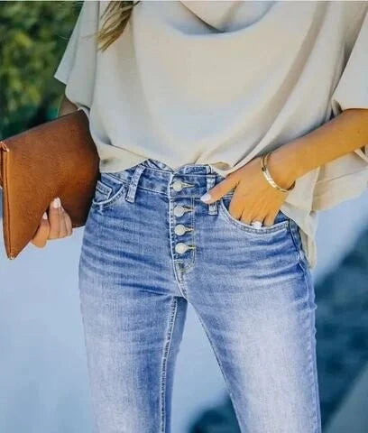 Petra | Jeans met hoge taille