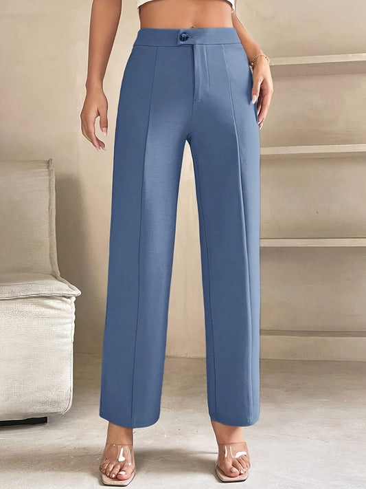 Lotte | Elegante vormgevende broek | Lichtblauw