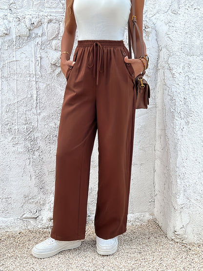 Zoe | Casual & Veelzijdige Hoge Taille Broek