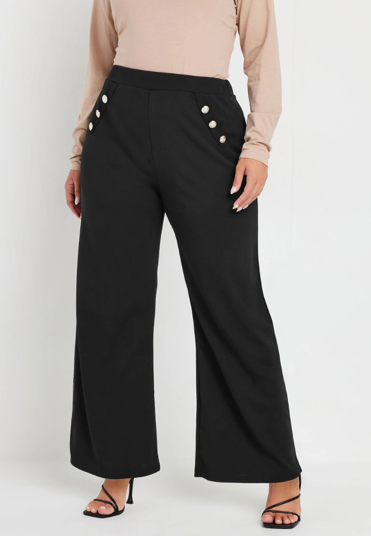 Emma | Comfortabele broek met hoge taille