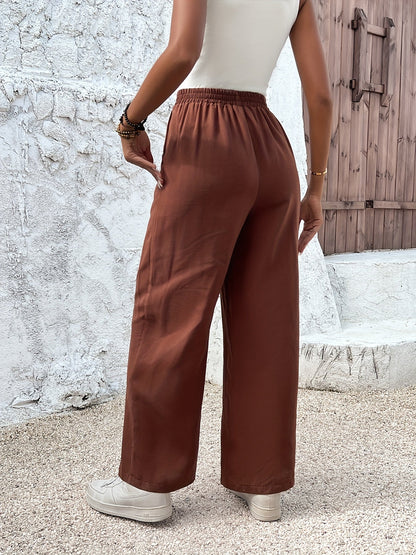 Zoe | Casual & Veelzijdige Hoge Taille Broek