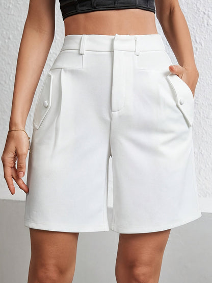 Jean | Elegante hoge taille shorts