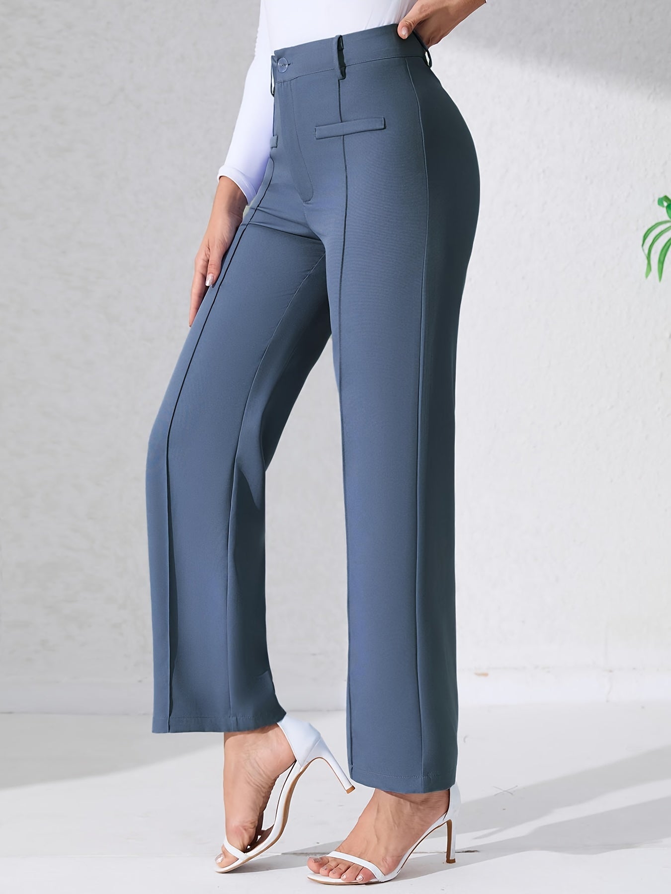 Hoge Taille met Wijde Pijpen