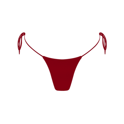 Tan-through Aruba Bottom | Cherry Red
