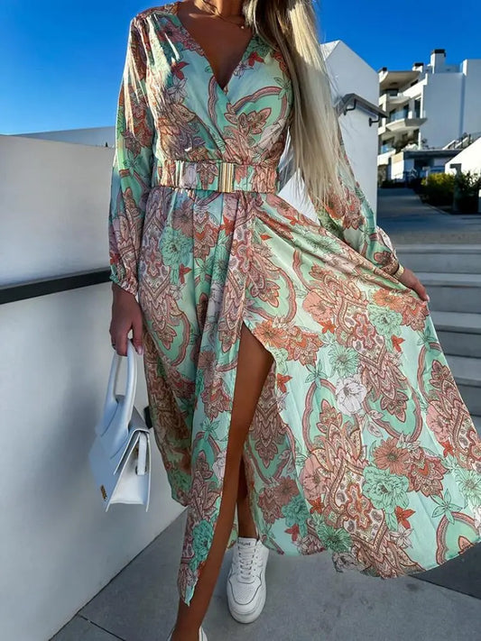 Aniyah - Elegante Jurk met Hoge Split