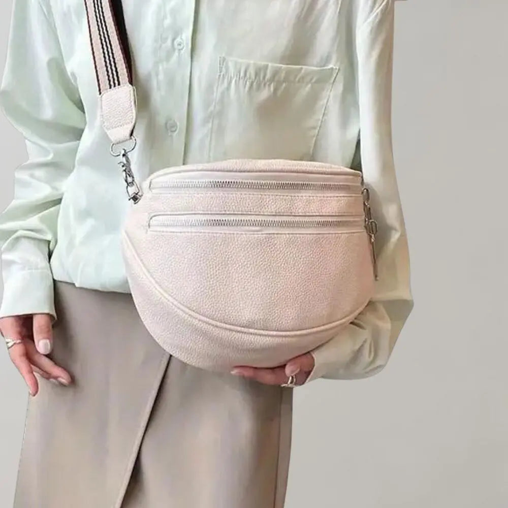 Arvella - Crossbody tas met dubbele rits Levouré