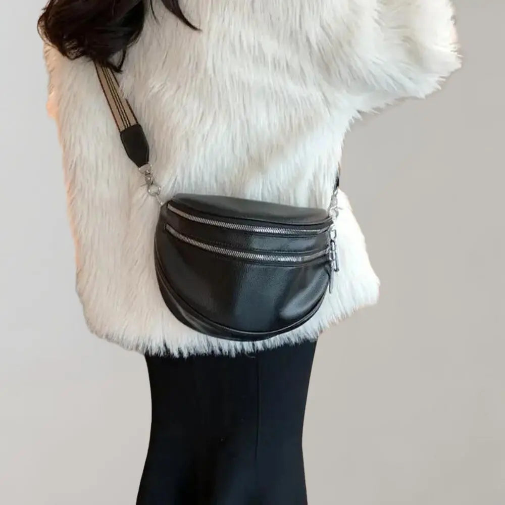 Arvella - Crossbody tas met dubbele rits Levouré
