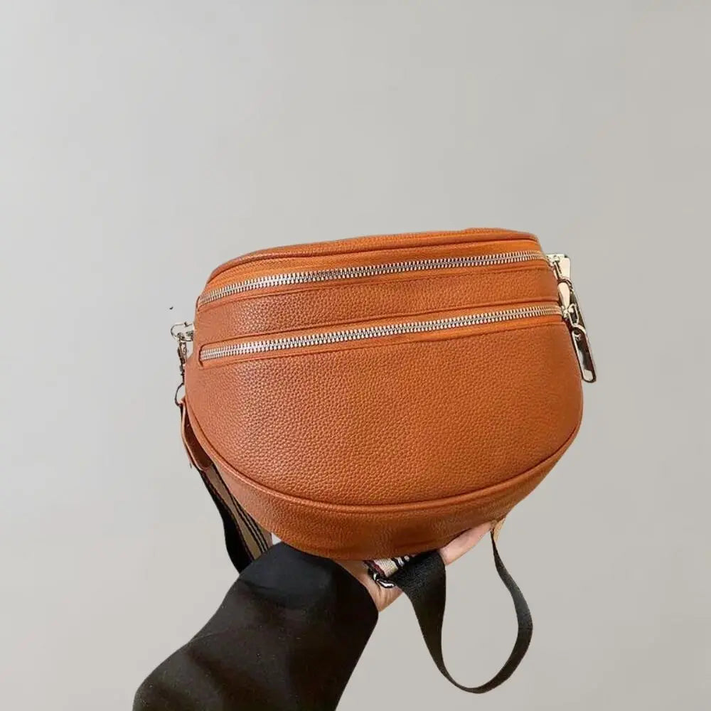 Arvella - Crossbody tas met dubbele rits Levouré