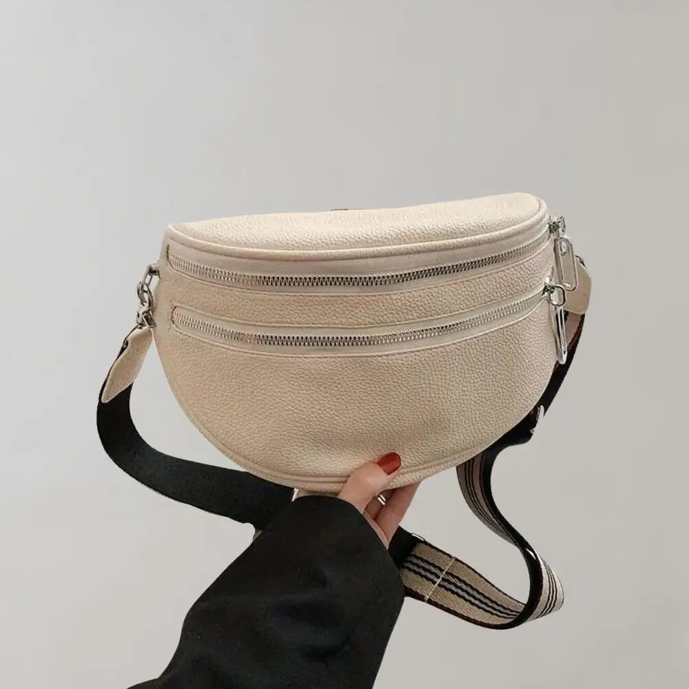 Arvella - Crossbody tas met dubbele rits Levouré