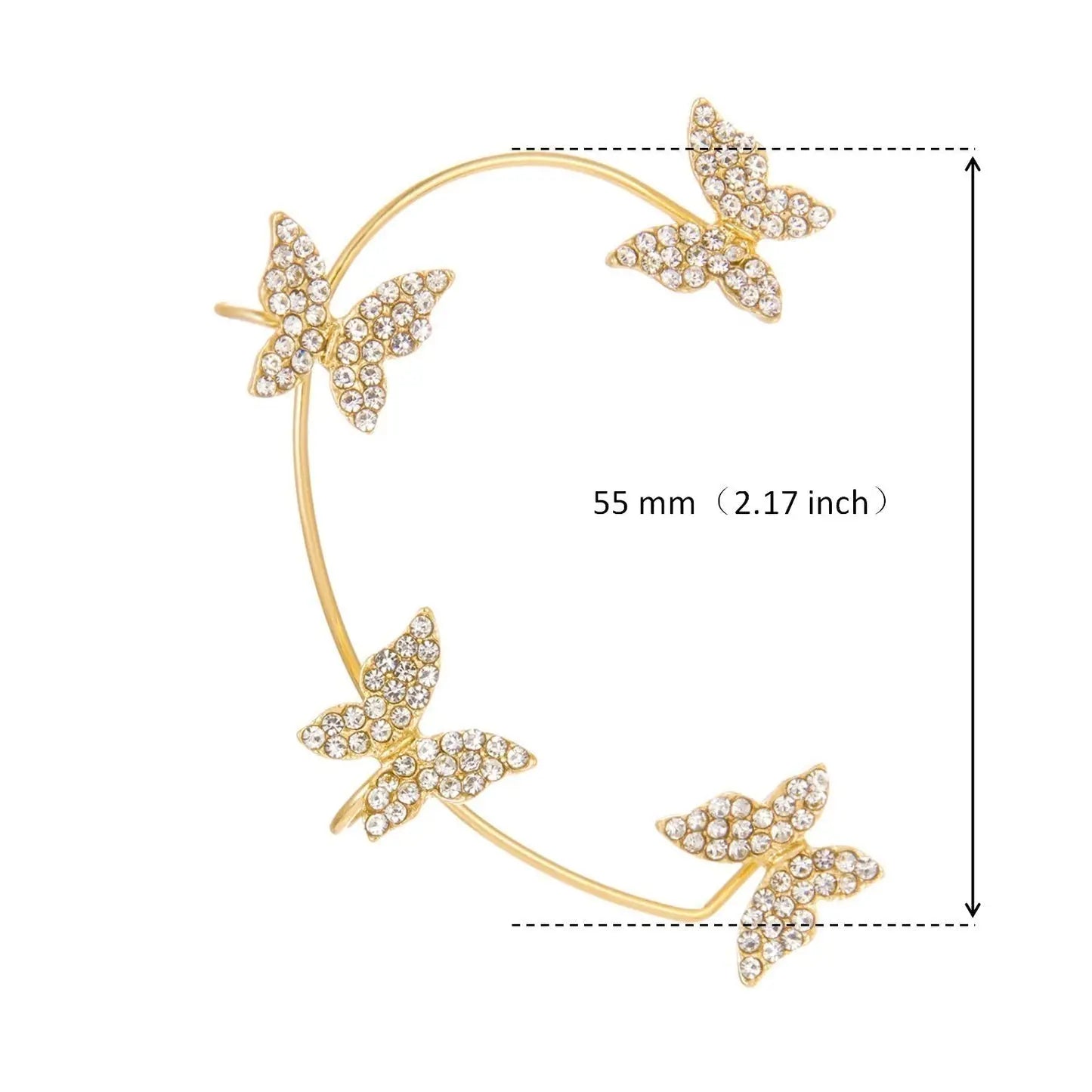 Butterfly Ears - Zonder Piercing Levouré