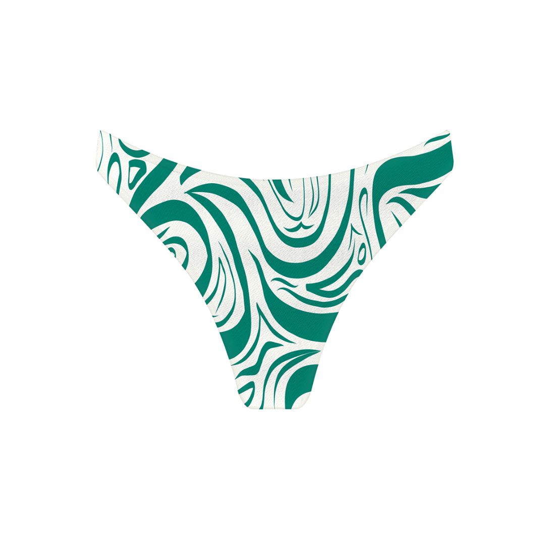 Tan-through Cayman Bottom | Jade