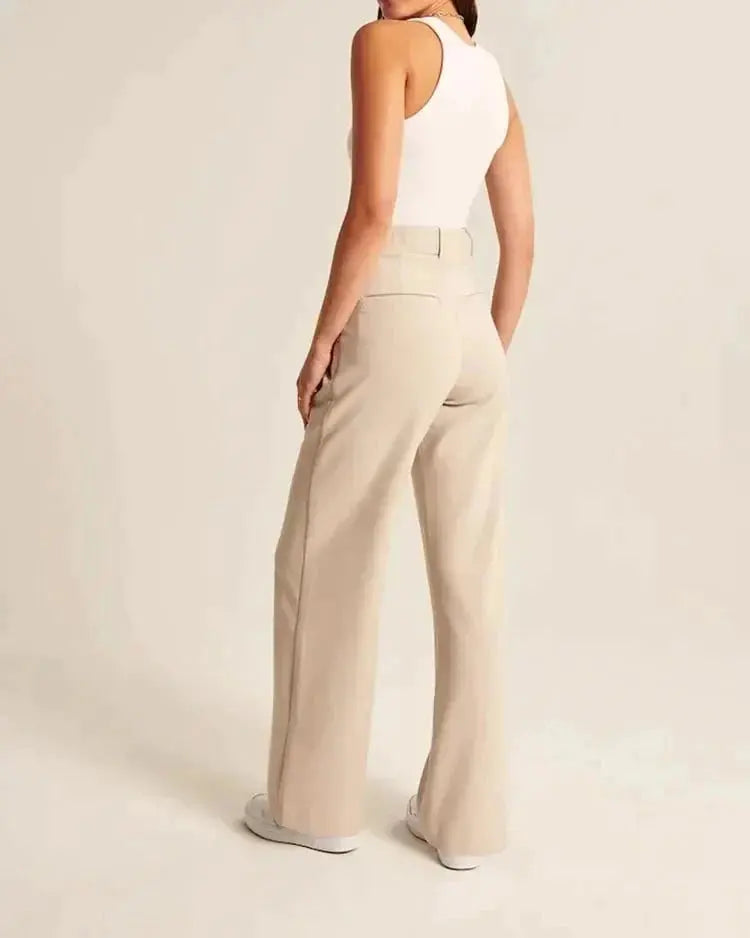 Comfort Fit - broek met wijde pijpen Levouré