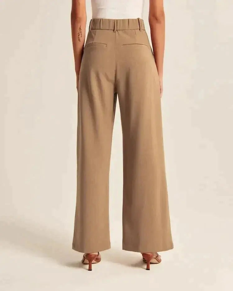 Comfort Fit - broek met wijde pijpen Levouré