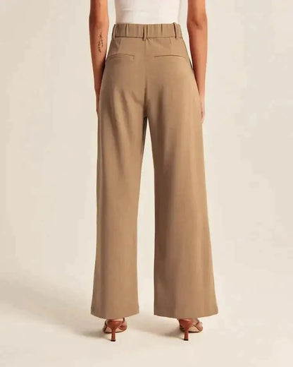 Comfort Fit - broek met wijde pijpen Levouré
