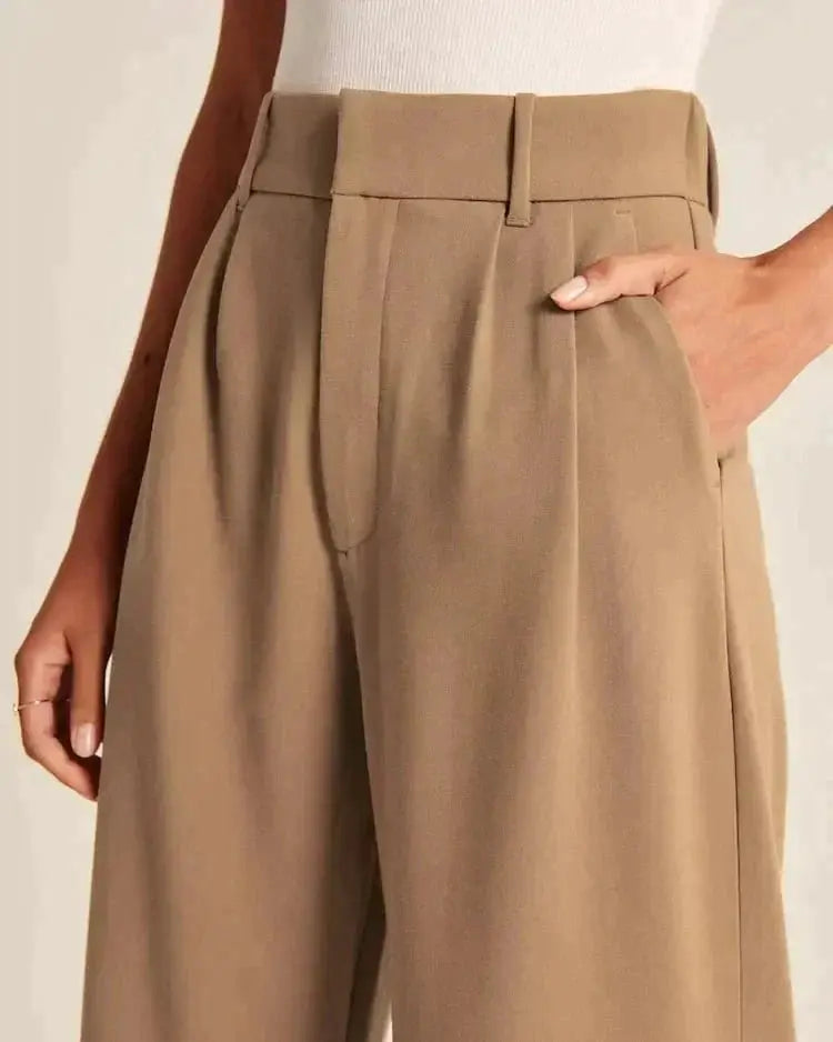 Comfort Fit - broek met wijde pijpen Levouré
