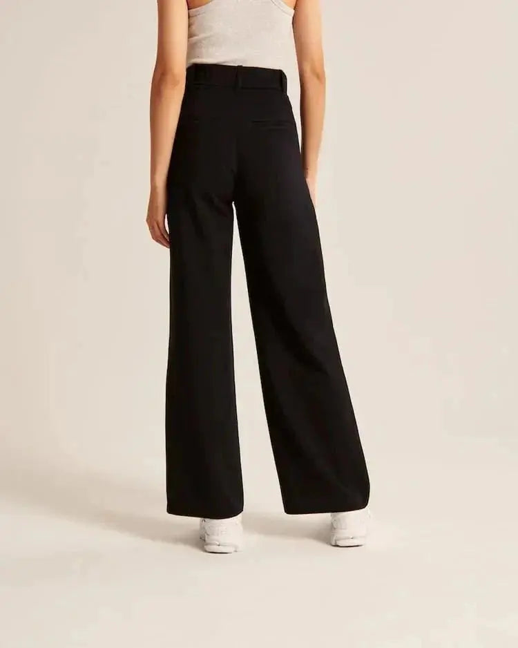 Comfort Fit - broek met wijde pijpen Levouré