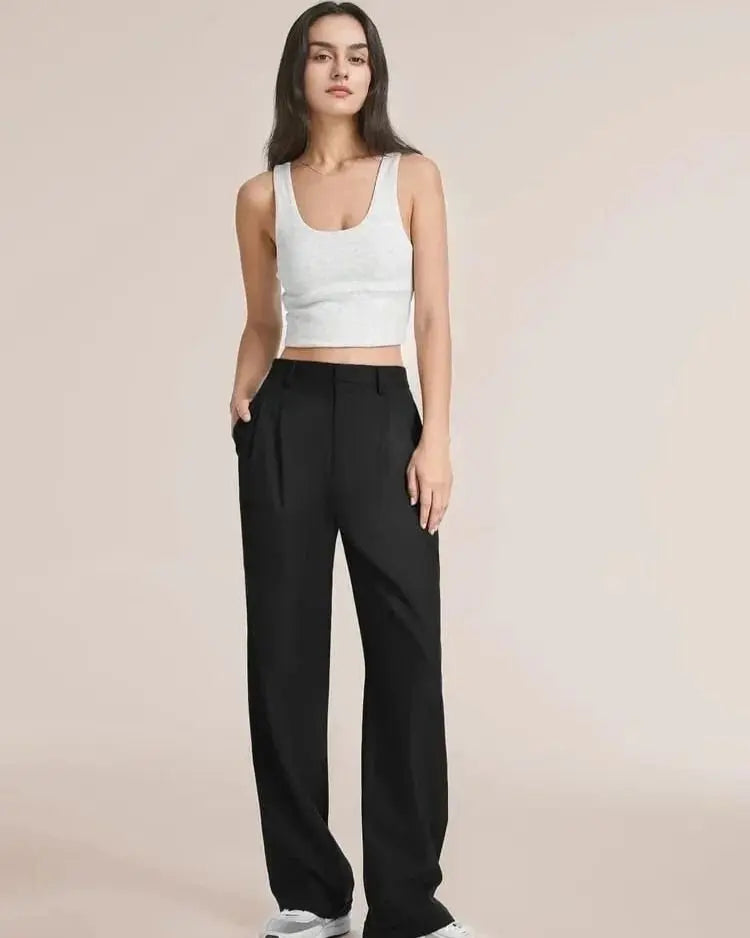 Comfort Fit - broek met wijde pijpen Levouré