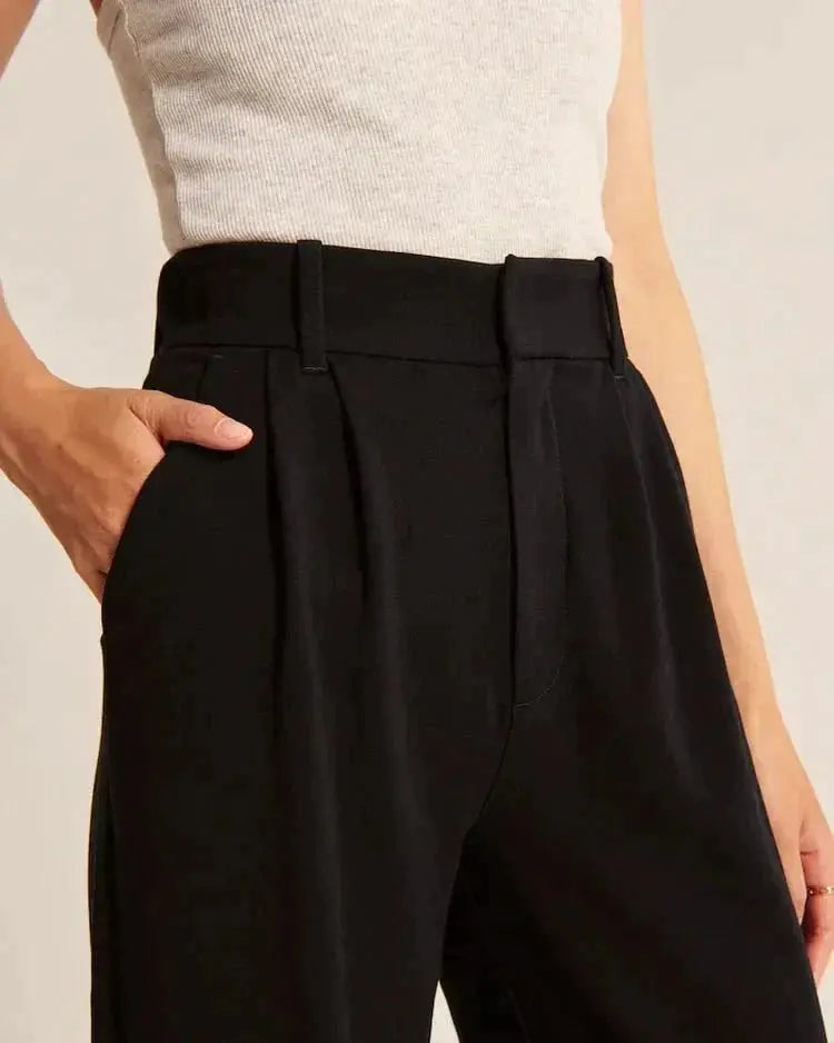 Comfort Fit - broek met wijde pijpen Levouré