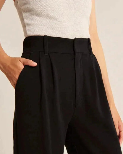 Comfort Fit - broek met wijde pijpen Levouré