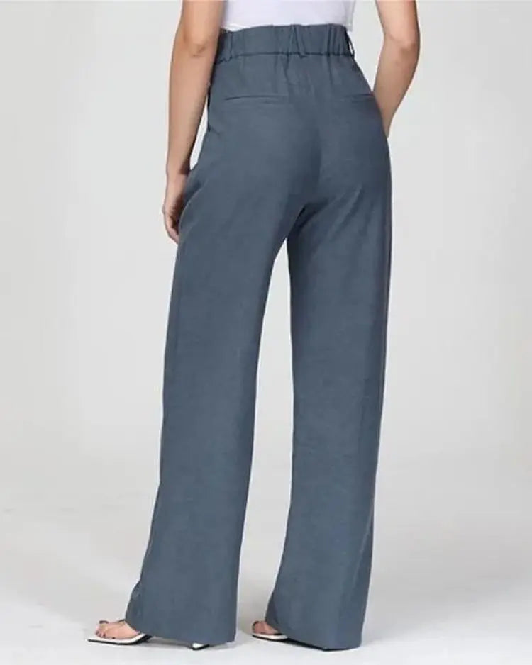Comfort Fit - broek met wijde pijpen Levouré