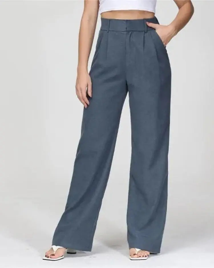 Comfort Fit - broek met wijde pijpen Levouré