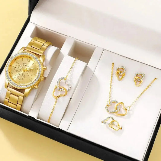 Diamond  Hearts - 6 delige set