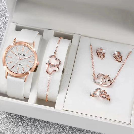 Diamond Hearts - 6 delige set (Leather) Levouré