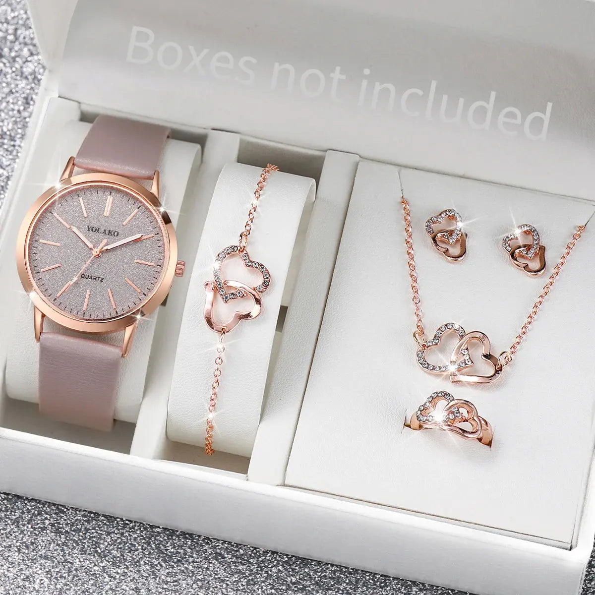 Diamond Hearts - 6 delige set (Leather) Levouré