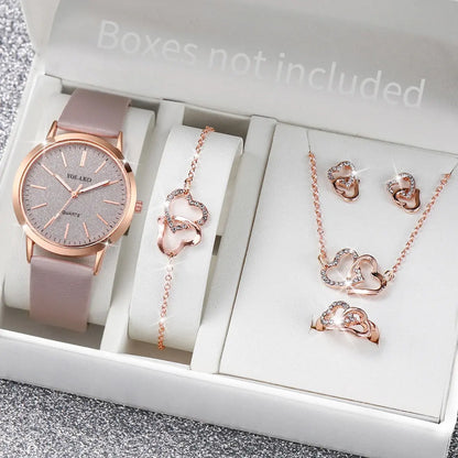 Diamond Hearts - 6 delige set (Leather) Levouré