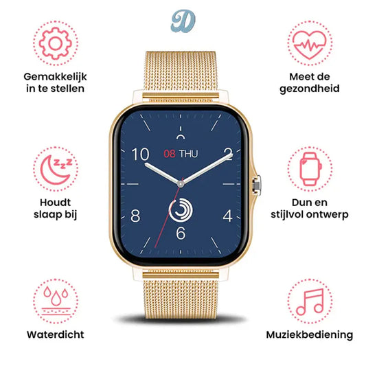 Dumiko - Premium Multifunctionele-Smartwatch Levouré